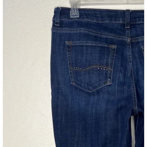 Women’s Lee Secretly Shapes Jeans Sz 18 Regular Fit Straight Leg Mi-rise - Picture 6 of 10